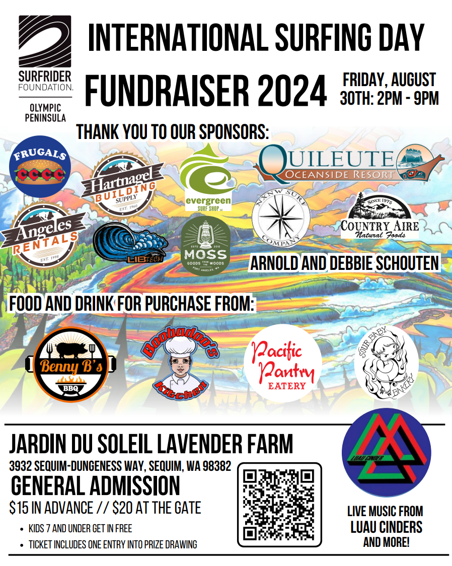 Event flyer with sponsor logos; $15 advance, $20 day of, kids under 7 free, ticket includes one entry into prize drawing